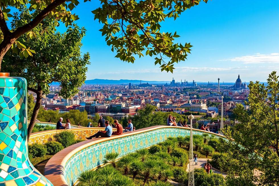 Parque Güell: Natureza e Arte em Harmonia