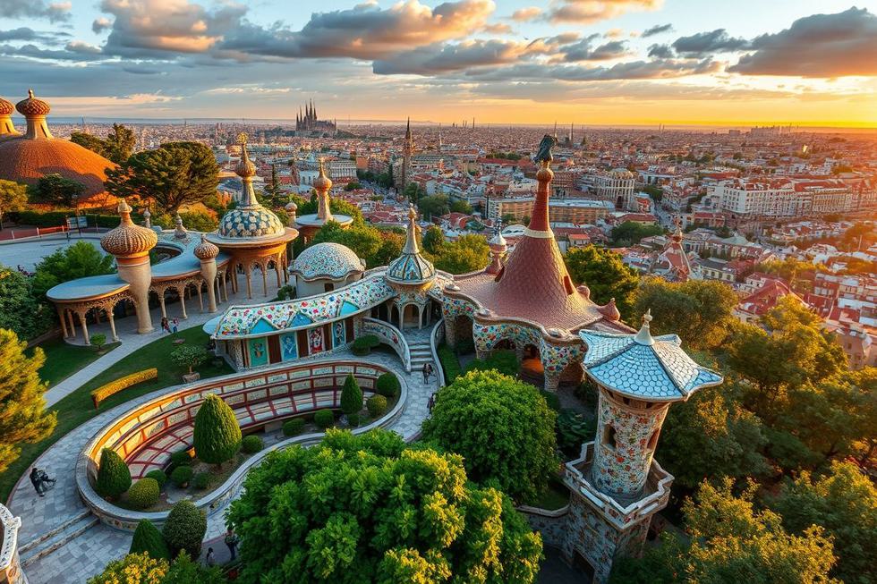 2. Passeio pelo Parque Güell