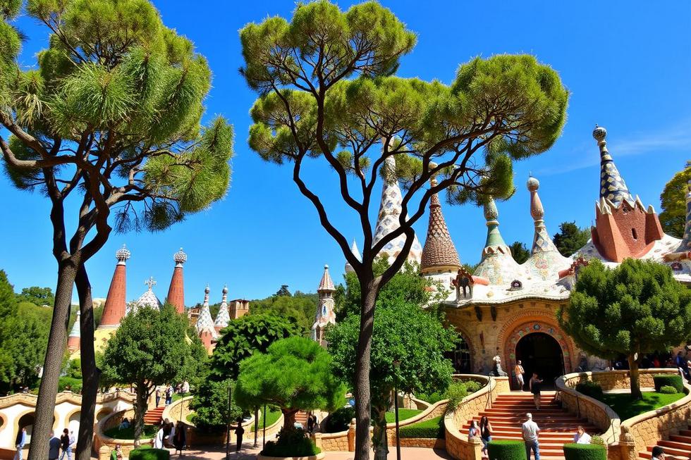 Parque Güell: Um Mundo de Cores e Criatividade