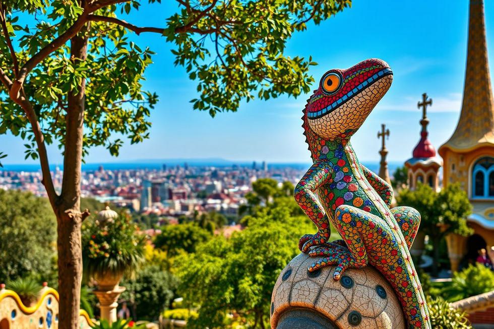Parque Güell: Natureza e Arte em Harmonia