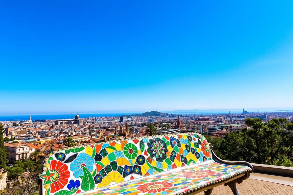 Parque Güell: O Jardim Colorido de Gaudí