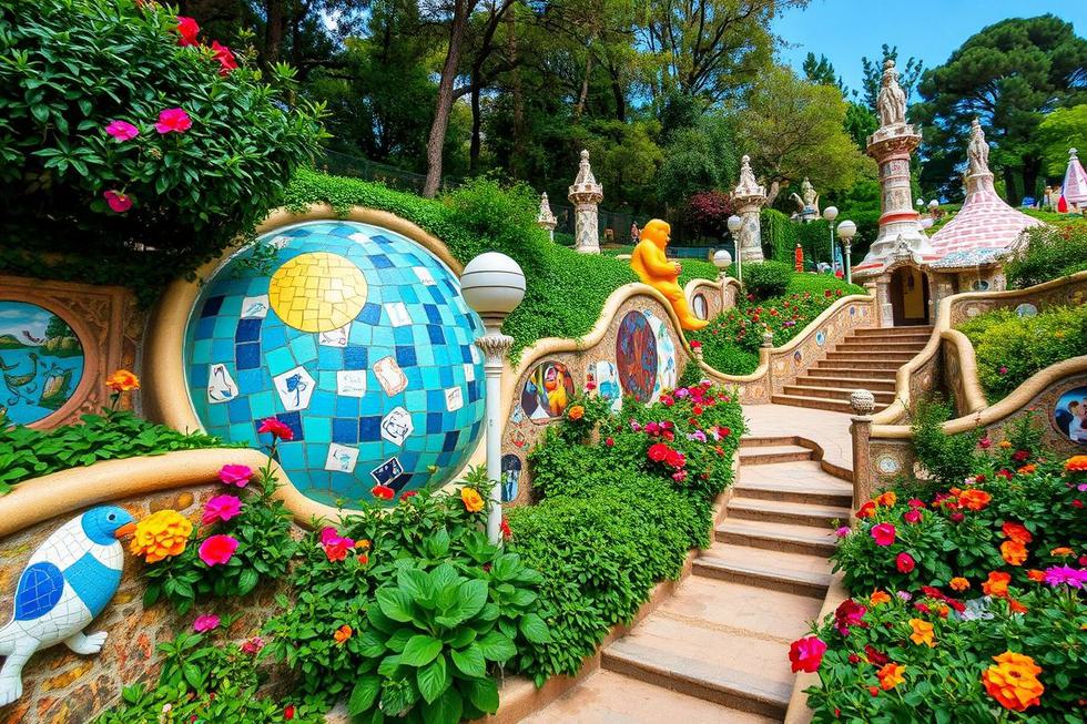 Parque Güell: Um Jardim Mágico