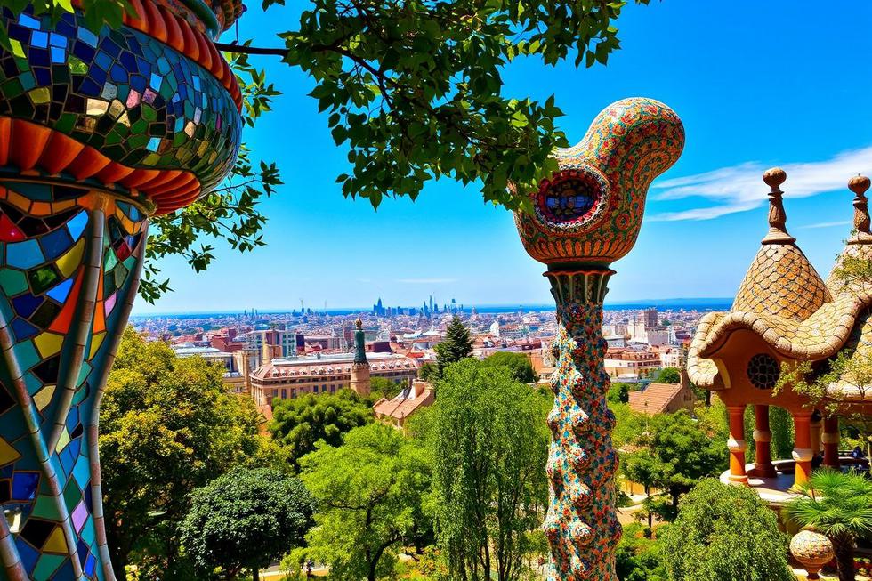 Parque Güell: Um Mundo de Cores