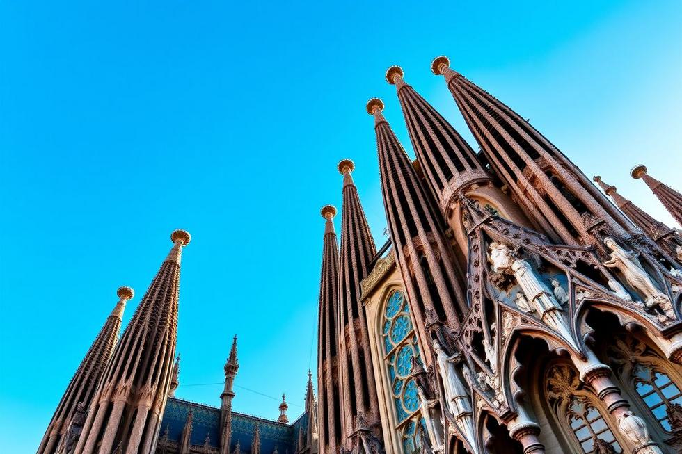 A Suntuosa Sagrada Família: A Obra-Prima de Gaudí