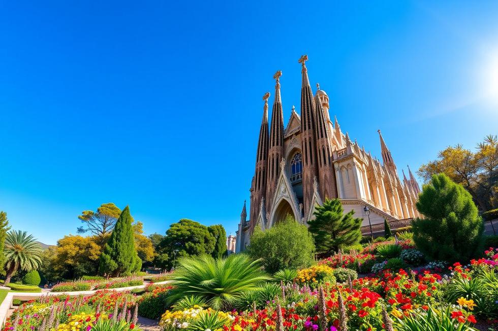 O Encanto da Sagrada Família e Outras Obras de Gaudí