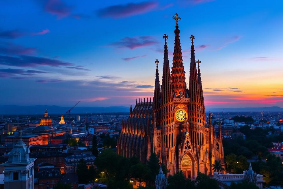 As Maravilhas de Gaudí: Sagrada Família e Parque Güell