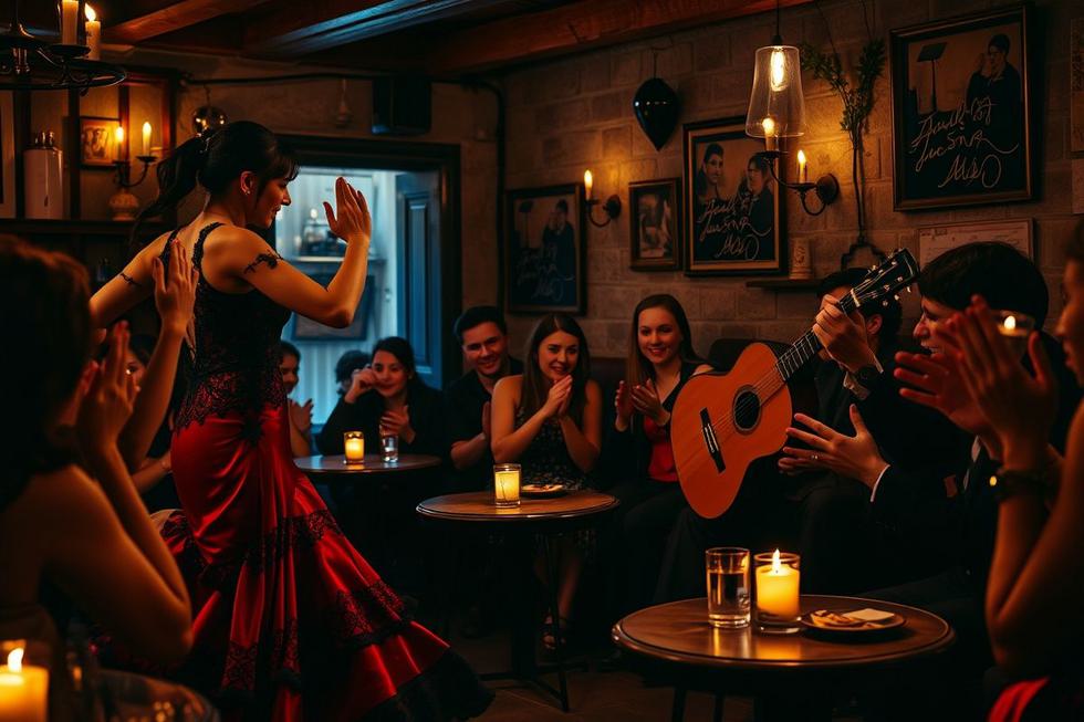 Flamenco Autêntico: Dança e Música nas Ruas