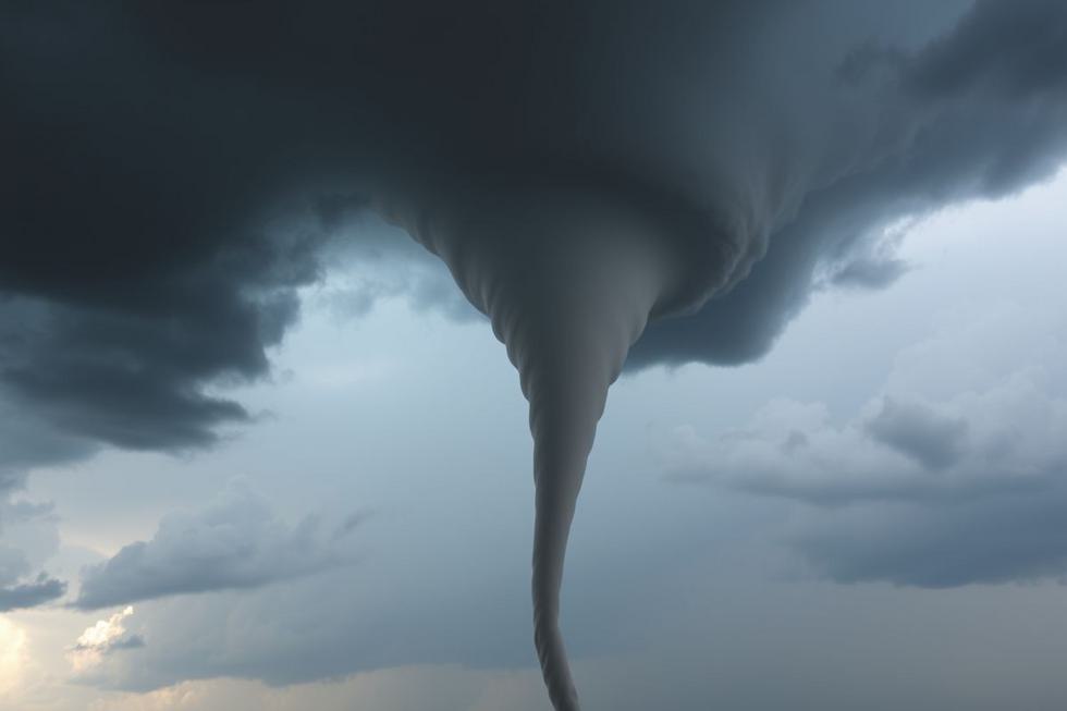 Sinais Visuais e Auditivos de Um Tornado