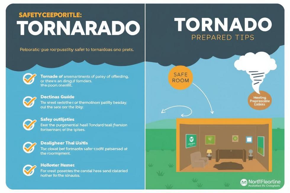 Estratégias de Sobrevivência Durante um Tornado