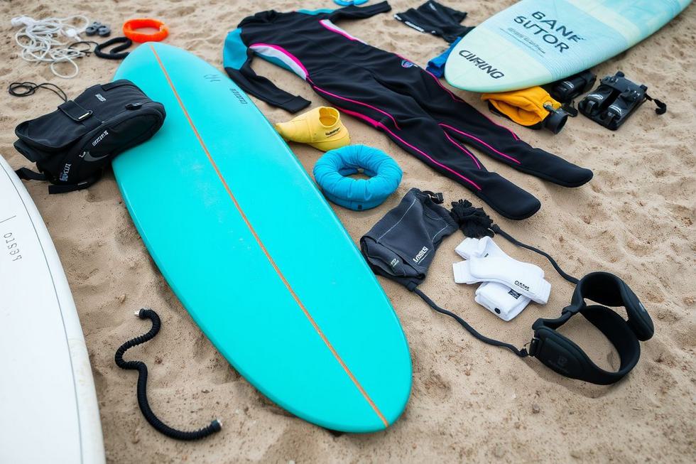 Equipamentos Essenciais para Surfistas