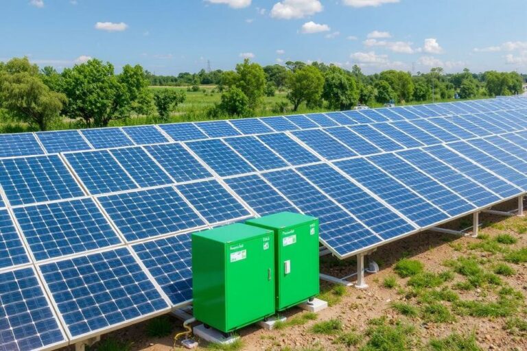 Instalações da Thopen simbolizando o futuro da energia limpa.