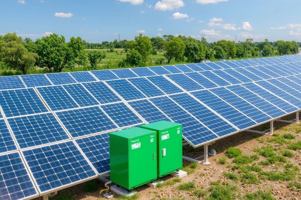 Instalações da Thopen simbolizando o futuro da energia limpa.