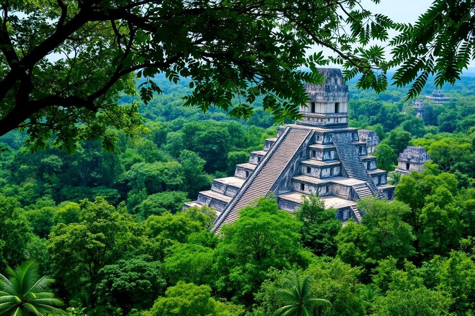 Explorando as Ruínas Maias do Guatemala