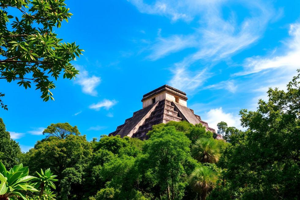2. As Ruínas Maías de Tikal na Guatemala