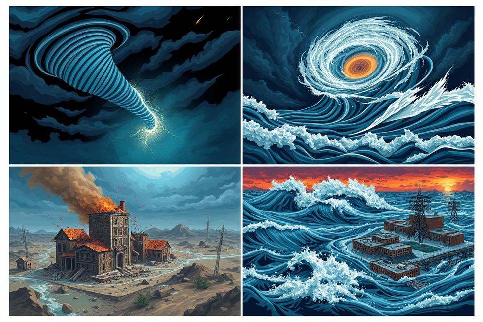 Entendendo os Riscos: Tipos de Desastres Naturais