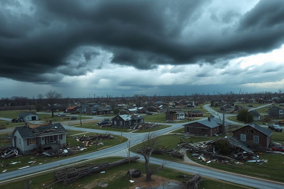 Os Efeitos Devastadores dos Tornados