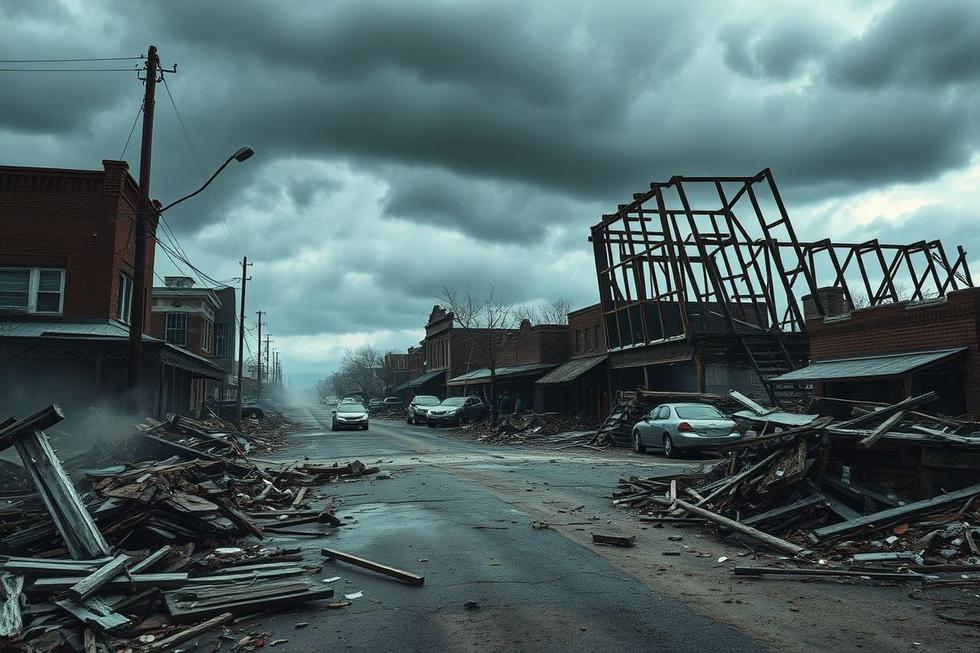 Os Efeitos Devastadores dos Tornados