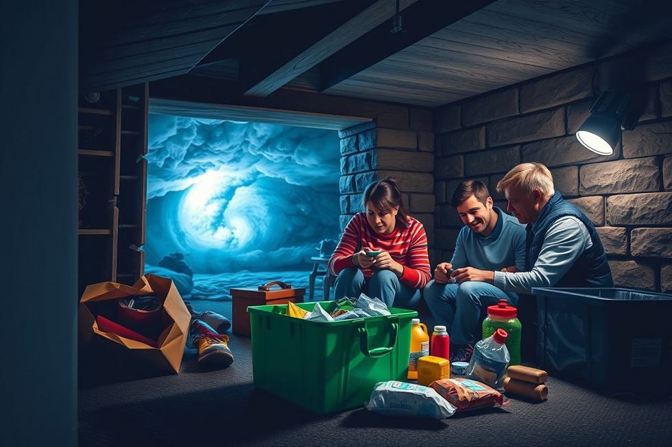 Como se Preparar e Sobreviver a um Tornado