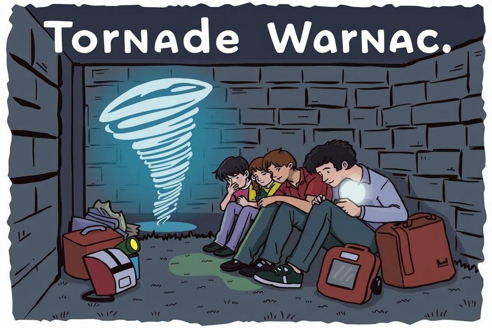 Sobrevivência em um tornado: estratégias que podem salvar vidas