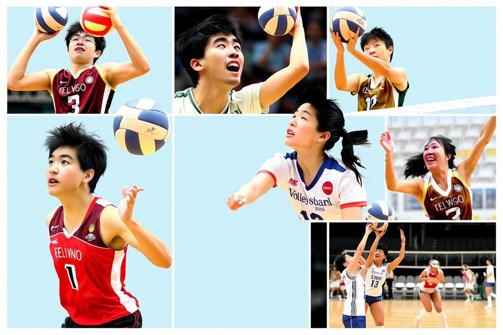 As Estrelas do Vôlei Japonês