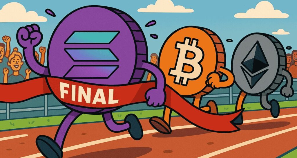 Solana (SOL) Surpreende: De 'Coelho Azarão' a Destaque em Recomendações de Março; Bitcoin e Ethereum em Foco