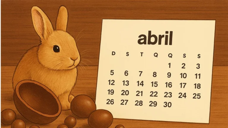 Coelhinho da Páscoa Traz Chocolates e Dois Feriados em Abril: Descubra os Dias de Descanso no Brasil
