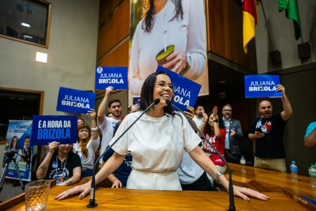 Pesquisa Genial/Quaest: Juliana Brizola (PDT) empata com Zucco (PL) no primeiro turno e lidera cenários de segundo turno no RS
